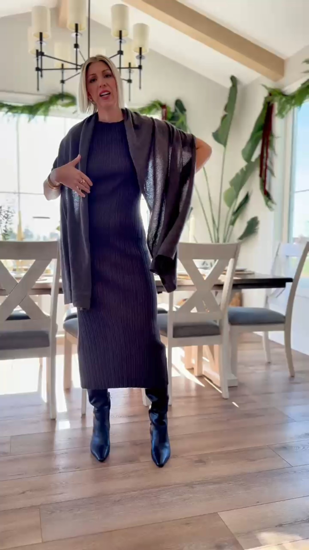 A touch of glam — because even if you’re just moving from kitchen to couch,
you deserve a little sparkle.
💋 Tap for links to the full look on LTK.


#LTKootd #LTKStyleTip #LTKHoliday