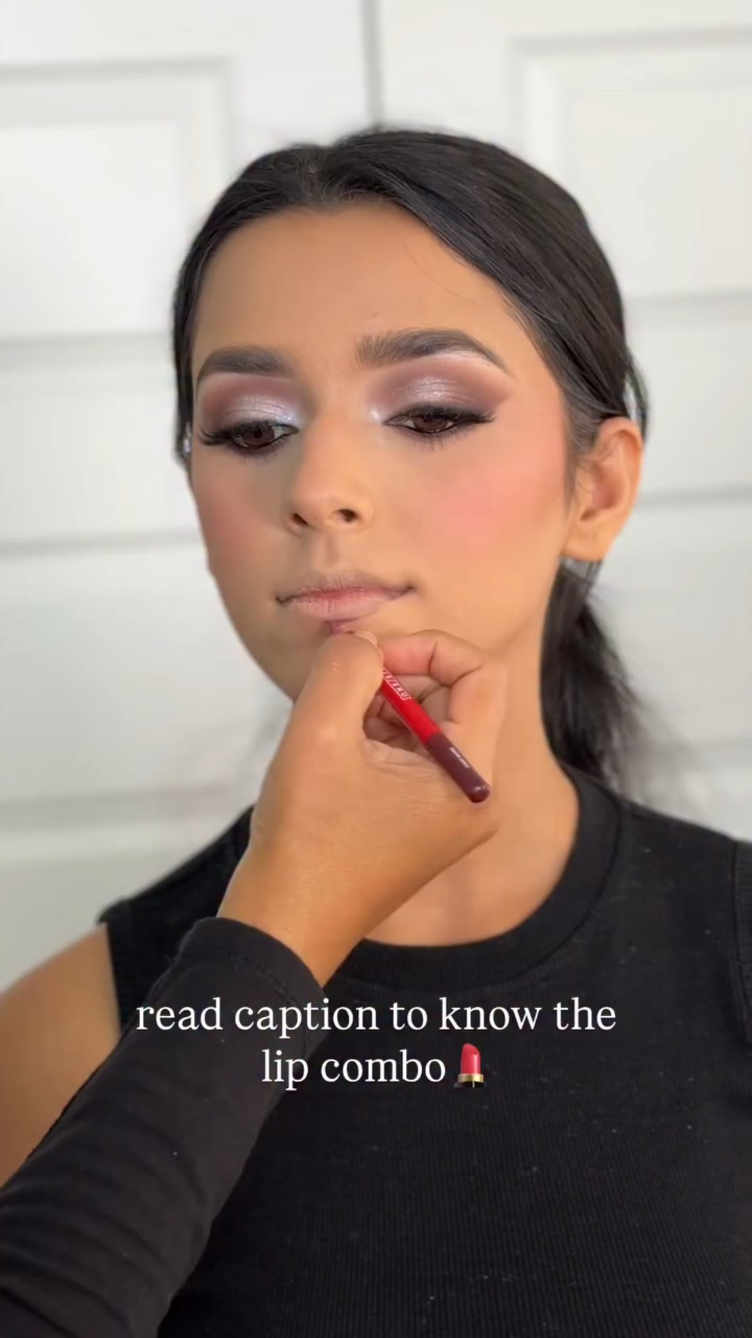 ✨Lip Combo Breakdown:

1. ���Outline lips with @onesize lip liner 
2. Filled in with @charlottetilbury lip pencil 
3. ���Fill center with @hudabeauty liquid lipstick 
4. ���Top with gloss from @hudabeauty 

For detail about shades, type “shades” in the comments and I’ll send you the details 

Follow for more such short tutorials

#lipcombo #makeuptutorial #makeuphack #makeupreel #dallasmakeupartist