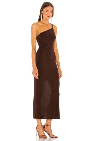 Significant Other Bella Dress in Chocolate from Revolve.com | Revolve Clothing (Global)