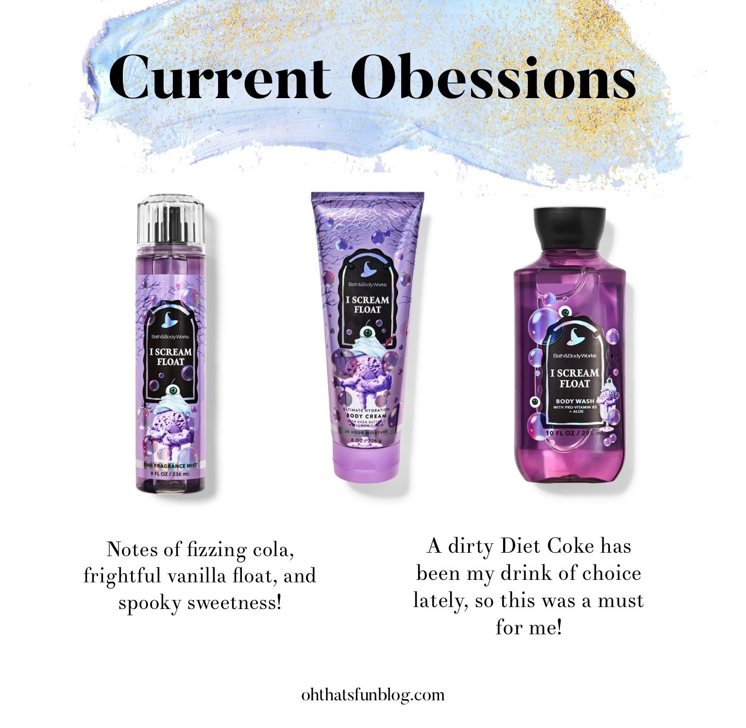 A delightful blend of fizzing cola and vanilla float! Indulge in this seasonal self care treat! If you are a dirty soda fan (thank you Secret Lives of Mormon Wives!) you’ll love this scent. #BathAndBodyWorks  #DirtySoda #SLOMW #SelfCare

#LTKSeasonal #LTKFindsUnder50 #LTKBeauty