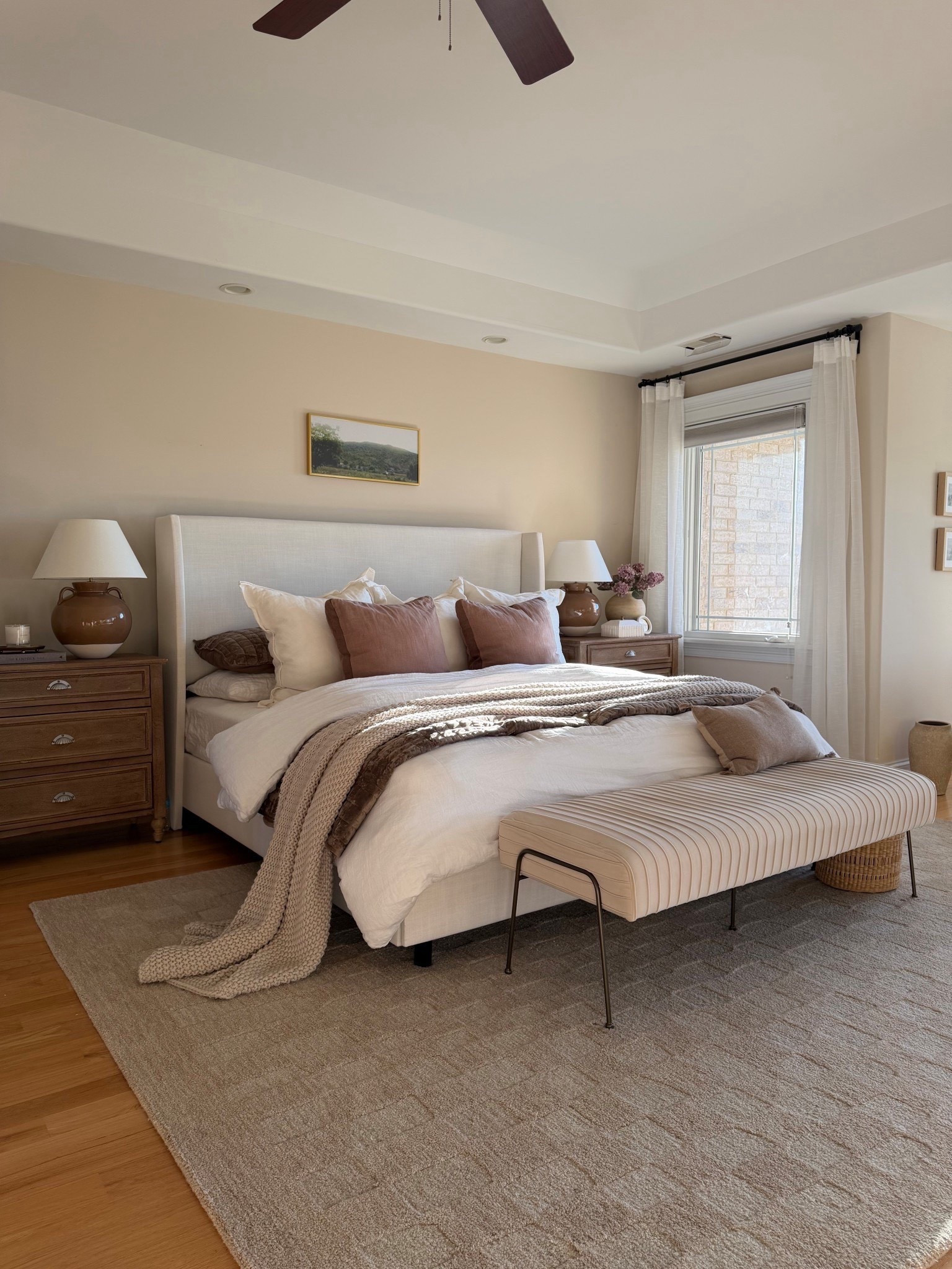 If you’ve been eyeing this space… now is the time 🤍
My bed, rug, and bench are all on sale — linked here

#LTKSaleAlert #LTKHome