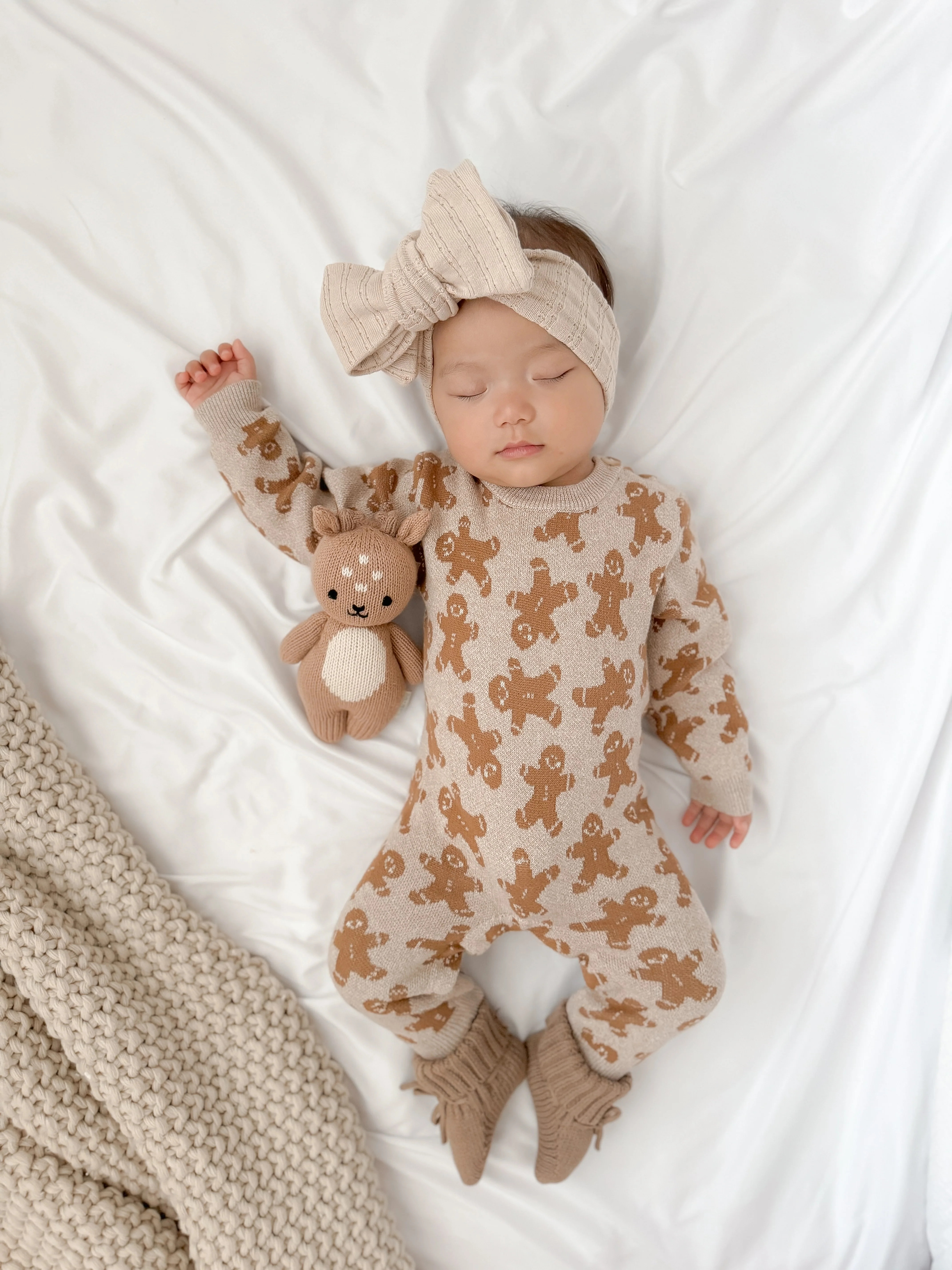 Luna + Luca Gingerbread Jumpsuit | Luna + Luca