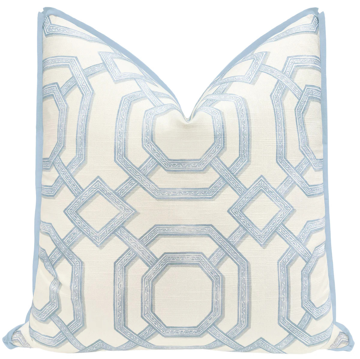 LATTICE PRINT // POWDER BLUE | LDC | LITTLE DESIGN COMPANY