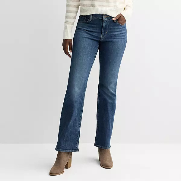 Women's Levi's® 725 Kick Boot Cut Jeans | Kohl's