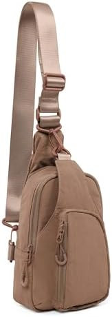 ODODOS Daily Sling Bag with Adjustable Straps Crossbody Chest Bag Lightweight Small Backpack for ... | Amazon (US)