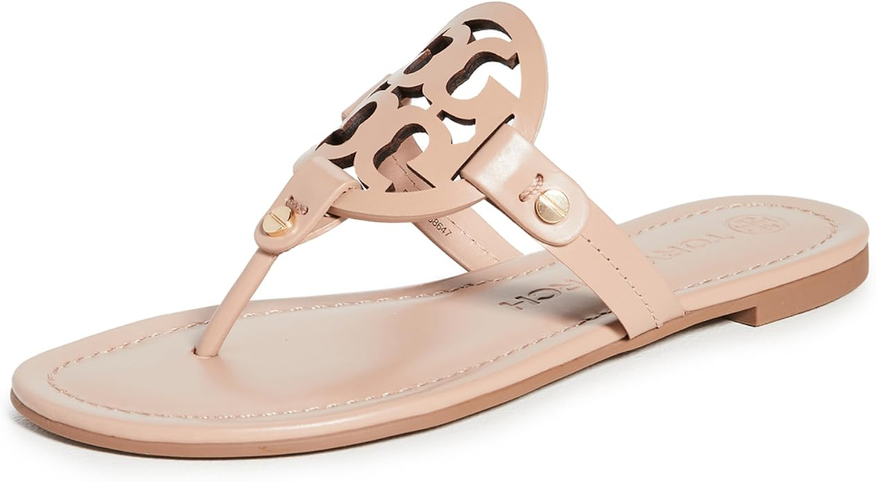 Tory Burch Women's Miller Thong Sandals | Amazon (US)