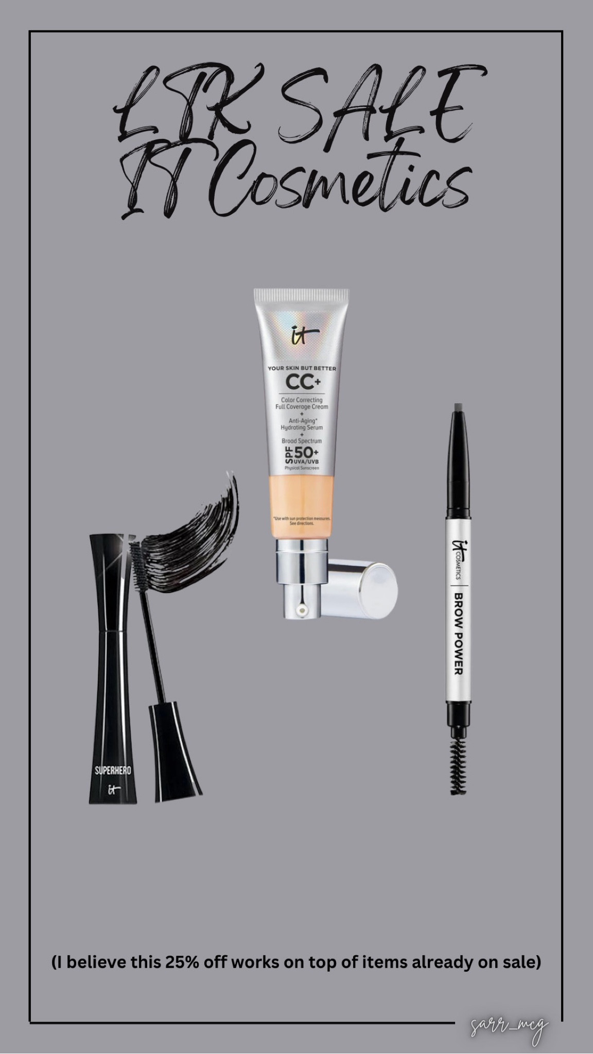 LTK sale on IT cosmetics! 

#LTKbeauty #LTKunder50 #LTKSale