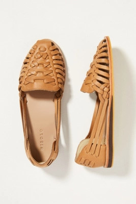 Nisolo Woven Leather Sandals | Anthropologie (US)
