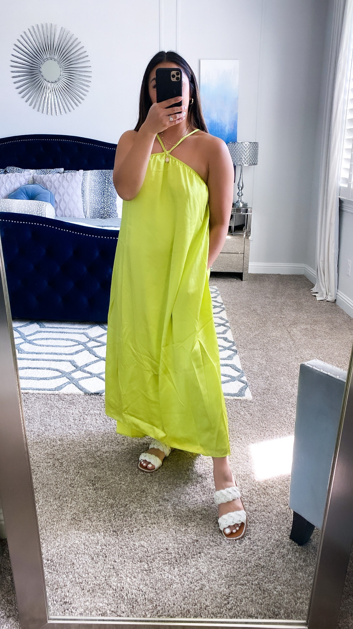 Clearly I was feeling the citrine color when I placed my order 😆 wearing a small in this dress 

#LTKtravel #LTKshoecrush #LTKwedding