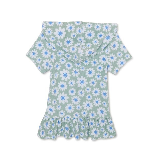 Wonder Nation Toddler Girl Cover-Up Dress, Sizes 12M-5T | Walmart (US)