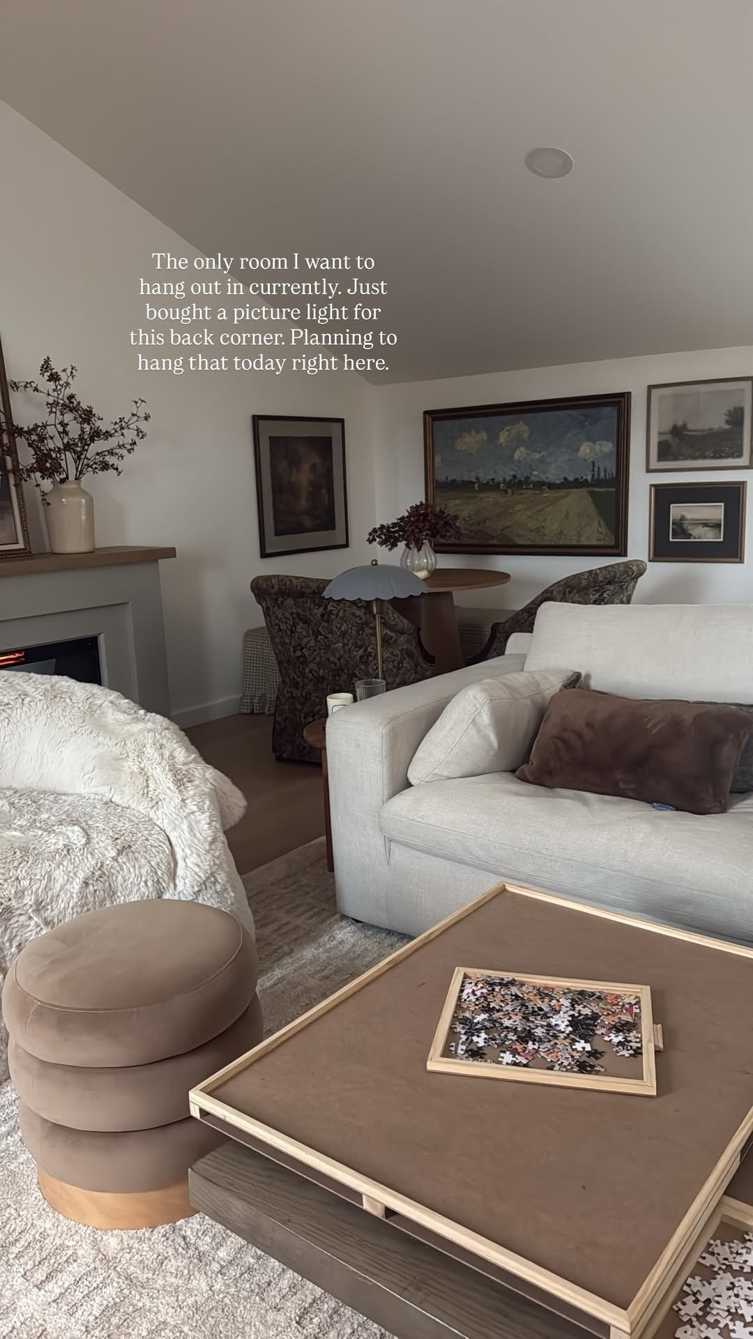 The little details really make a room come together and I love all the things getting added to make this a space we really want to hang out in.  

 #LTKdayinmylife #LTKmomlife #LTKHome