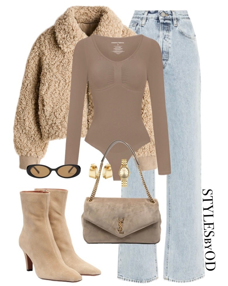 minimal & casual in neutral colours🫶🏼✨

#casualoutfit #minimalfashion #winterstyle #outfitideas
Cropped beige teddy coat, beige ankle boots, neutral colour palette, winter capsule wardrobe essential, daily outfit inspo 

#LTKSeasonal #LTKootd #LTKWorkwear