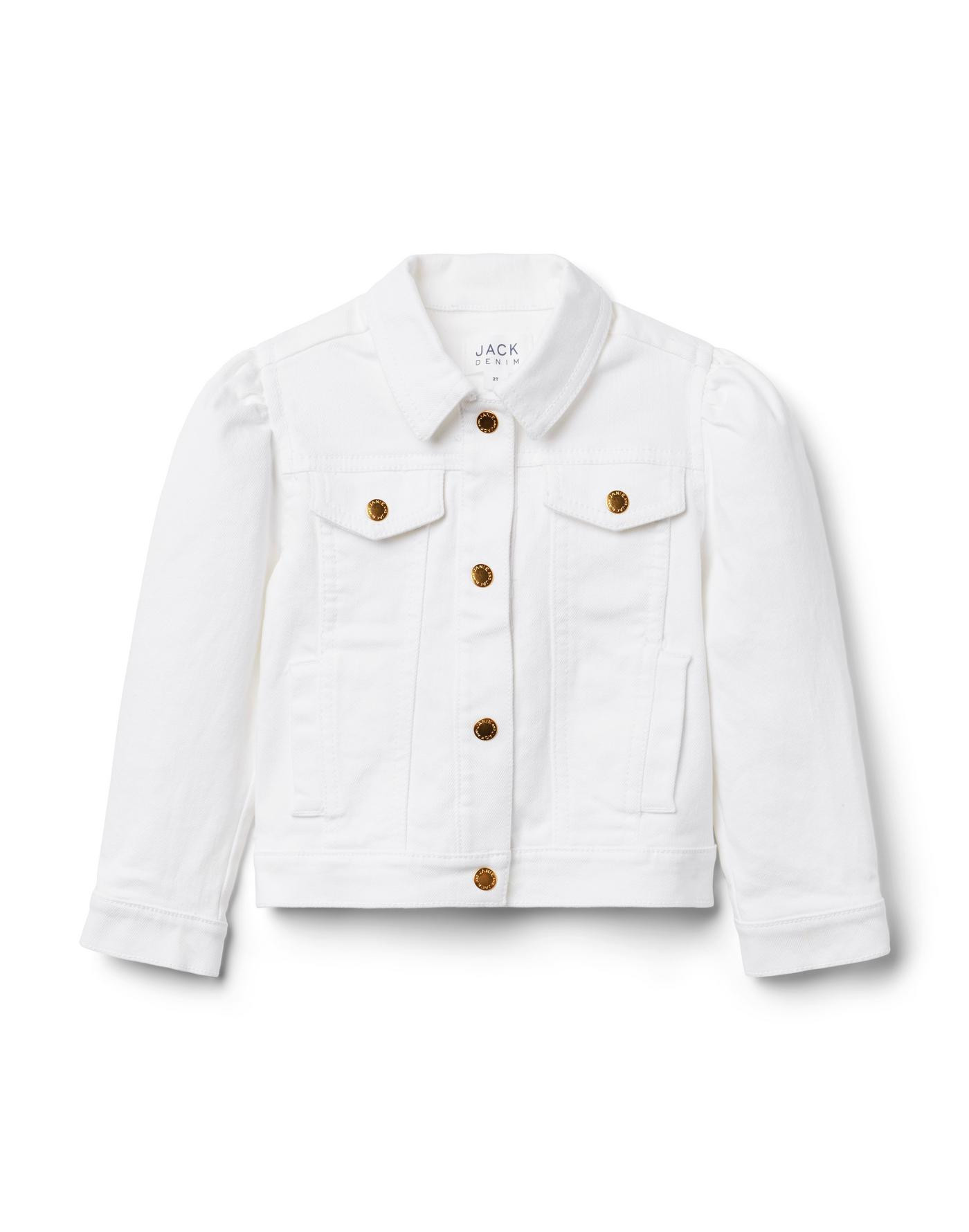 Denim Puff Sleeve Jacket | Janie and Jack