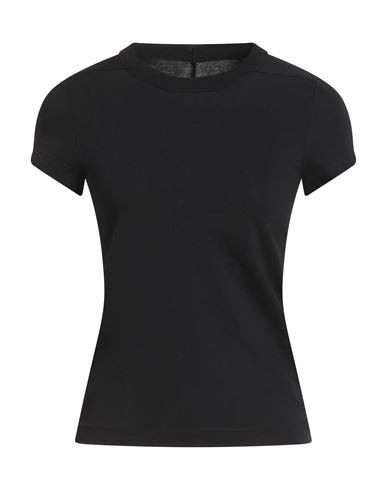 Rick Owens Woman T-shirt Black Size 6 Cotton | YOOX (US)