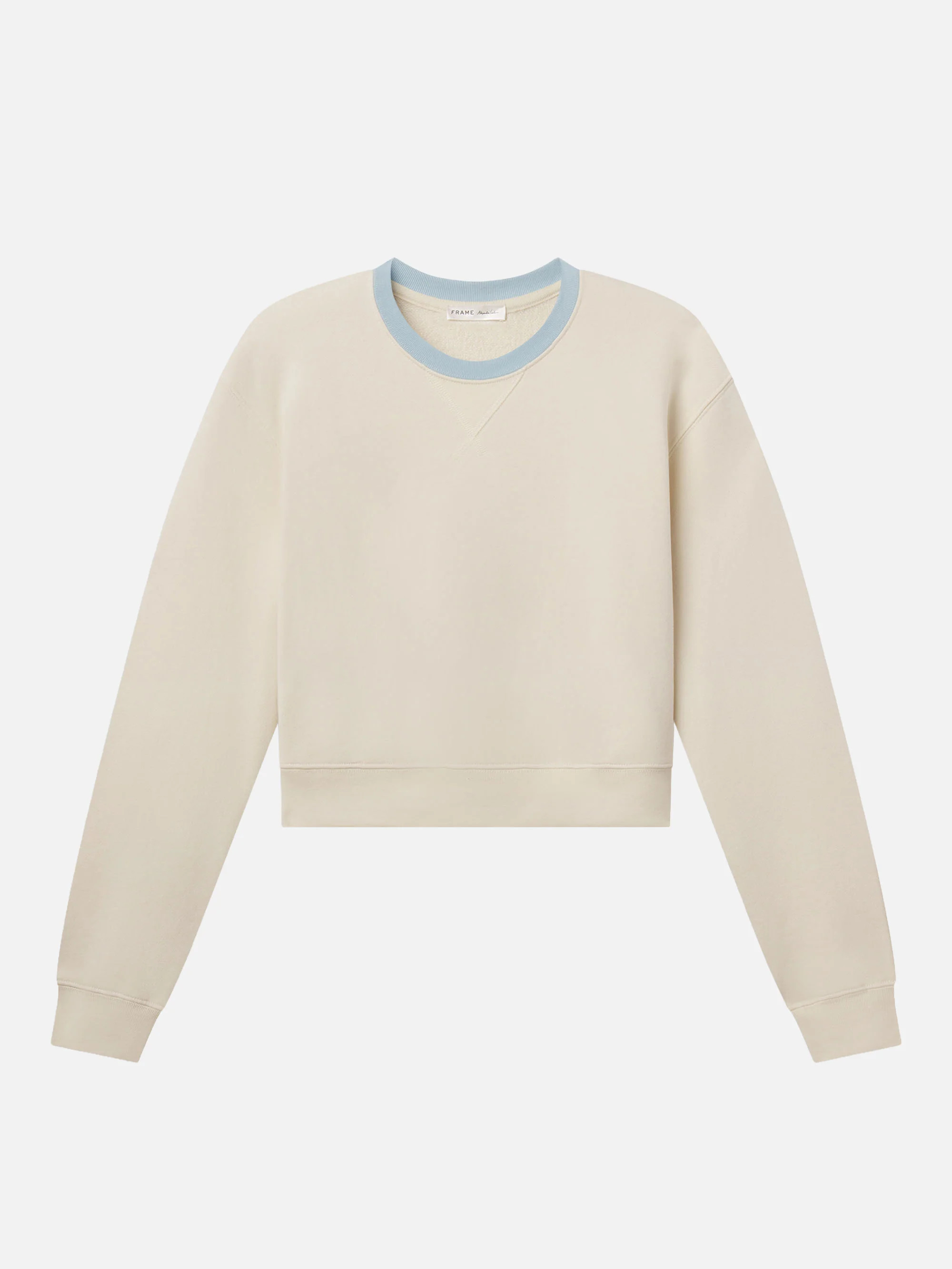 The Monte Carlo Sweatshirt -- Cream Multi | Frame Denim