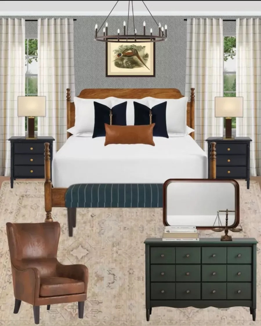 A moody bedroom design! 

#LTKSaleAlert #LTKStyleTip #LTKHome