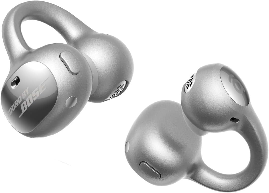Baseus Inspire XC1 Open Ear Clip-On Earbuds, Sound by Bose, Dolby Audio, Adaptive Tunning Sound, Hybrid 2-Way Driver, Zero-Sense Air Cushion, 4-Mic Adaptive Clear Calls, IP66 Waterproof, 40H Playtime | Amazon (US)