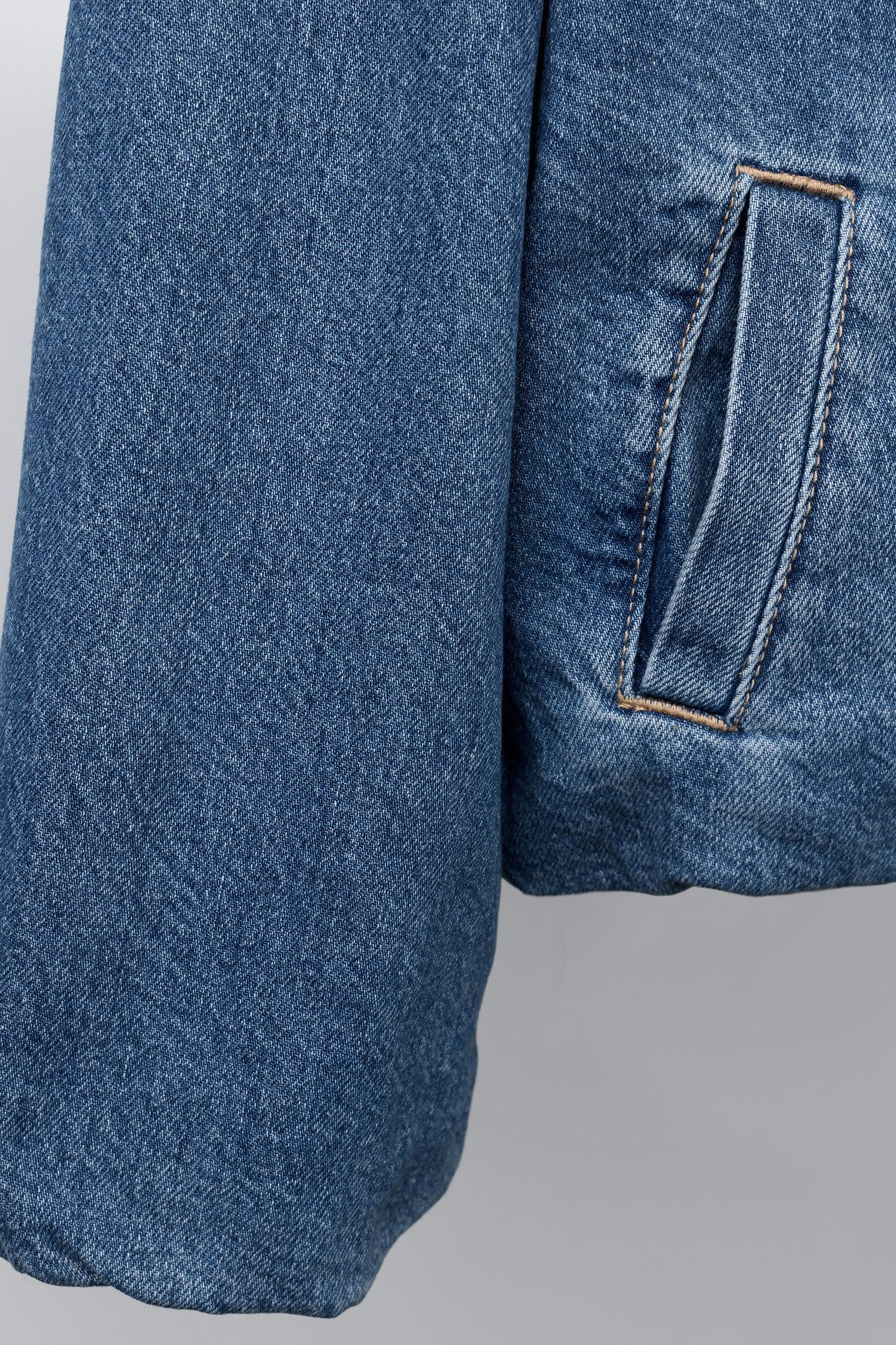 DENIM BOMBER JACKET | Zara Canada