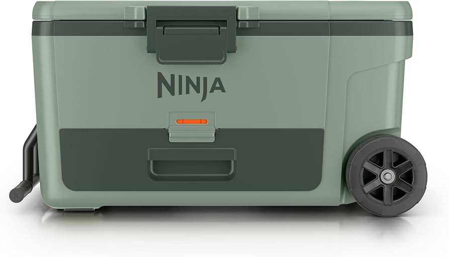 Ninja FrostVault | 65qt Wheeled Cooler with Cold Dry Zone | Integrated Fridge-Temp Dry Storage Dr... | Amazon (US)