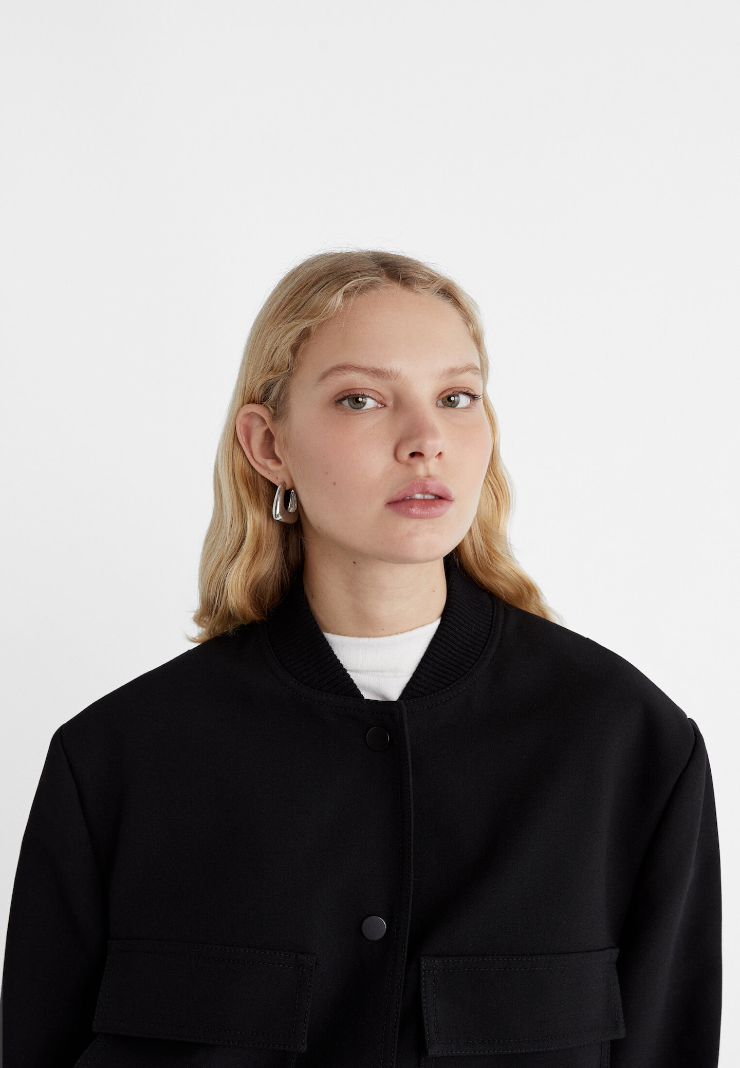 Bomber jacket with maxi pockets | Stradivarius (UK)