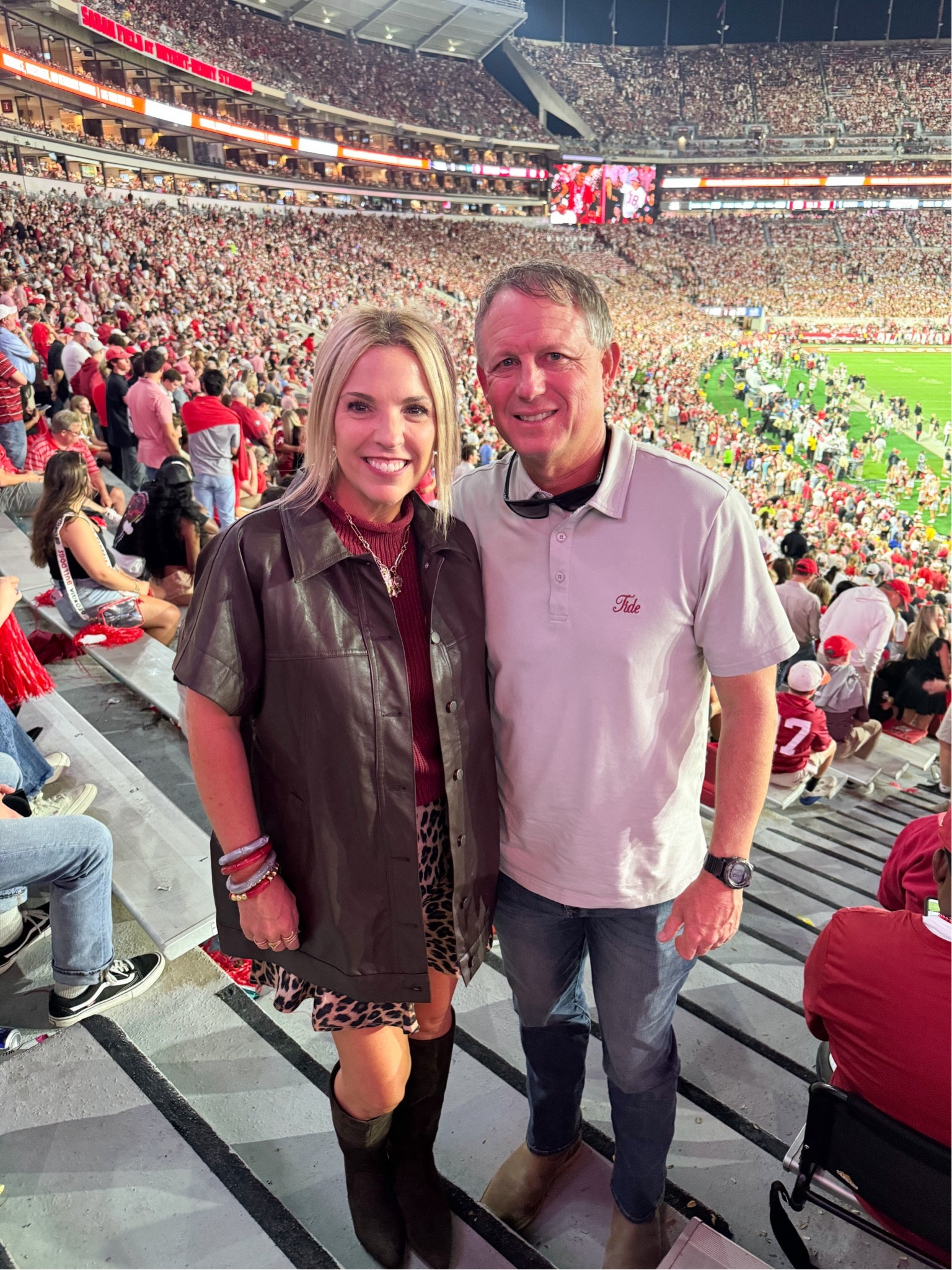 Game Day Fit! 
Bracelet stack @shopgrayco
Use code GAMEDAYJAIME for 20% off! 


#rolltide #alabamafootball #gamedayoutfit #bama #gamedayfit #over40style 

#LTKSaleAlert #LTKSeasonal #LTKOver40