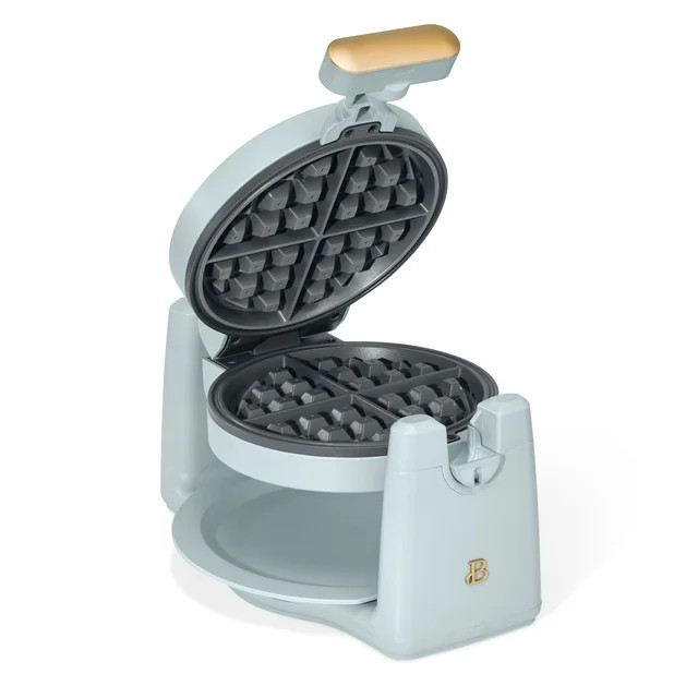 Beautiful Rotating Belgian Waffle Maker, Hydrangea by Drew Barrymore | Walmart (US)