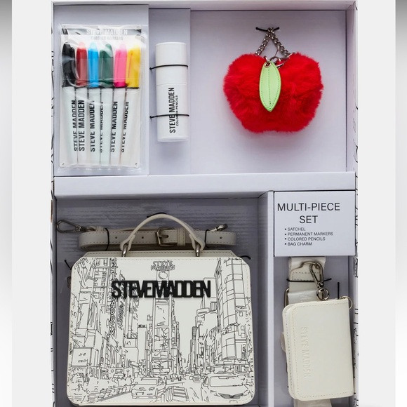 Steve Madden Evelyn Patch Color Your Own Box Gift Set | Poshmark