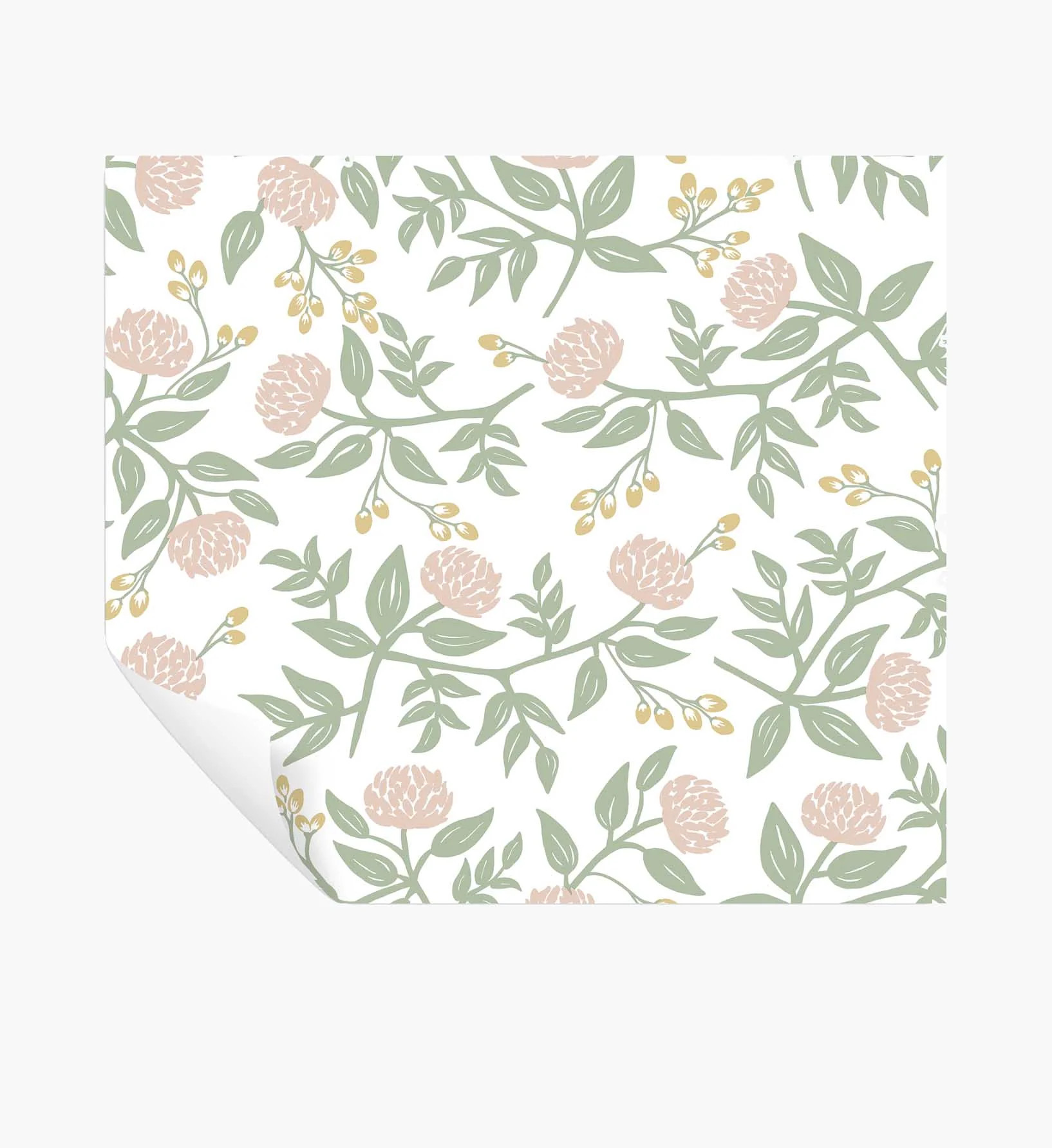Peonies Peel & Stick Wallpaper - Blush | Rifle Paper Co.