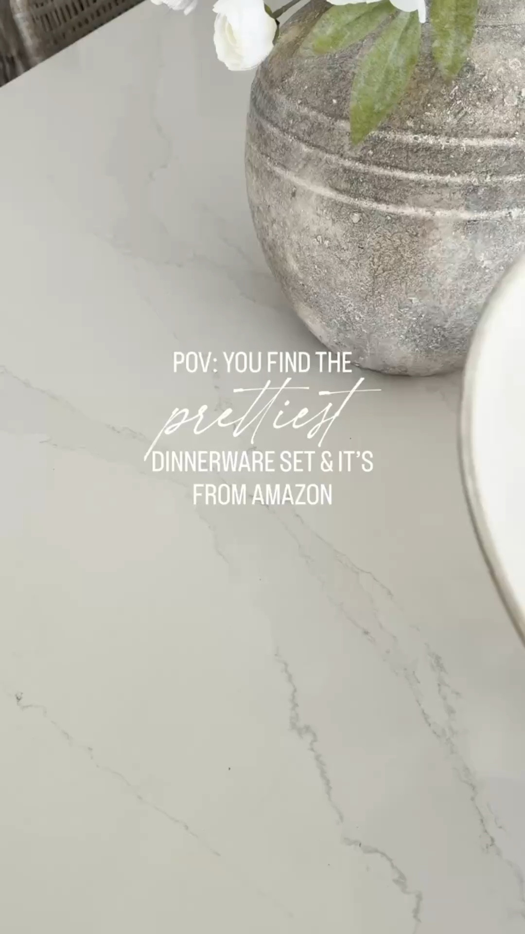 The prettiest dinnerware set from Amazon. Amazon plates, bowls 

#LTKHome