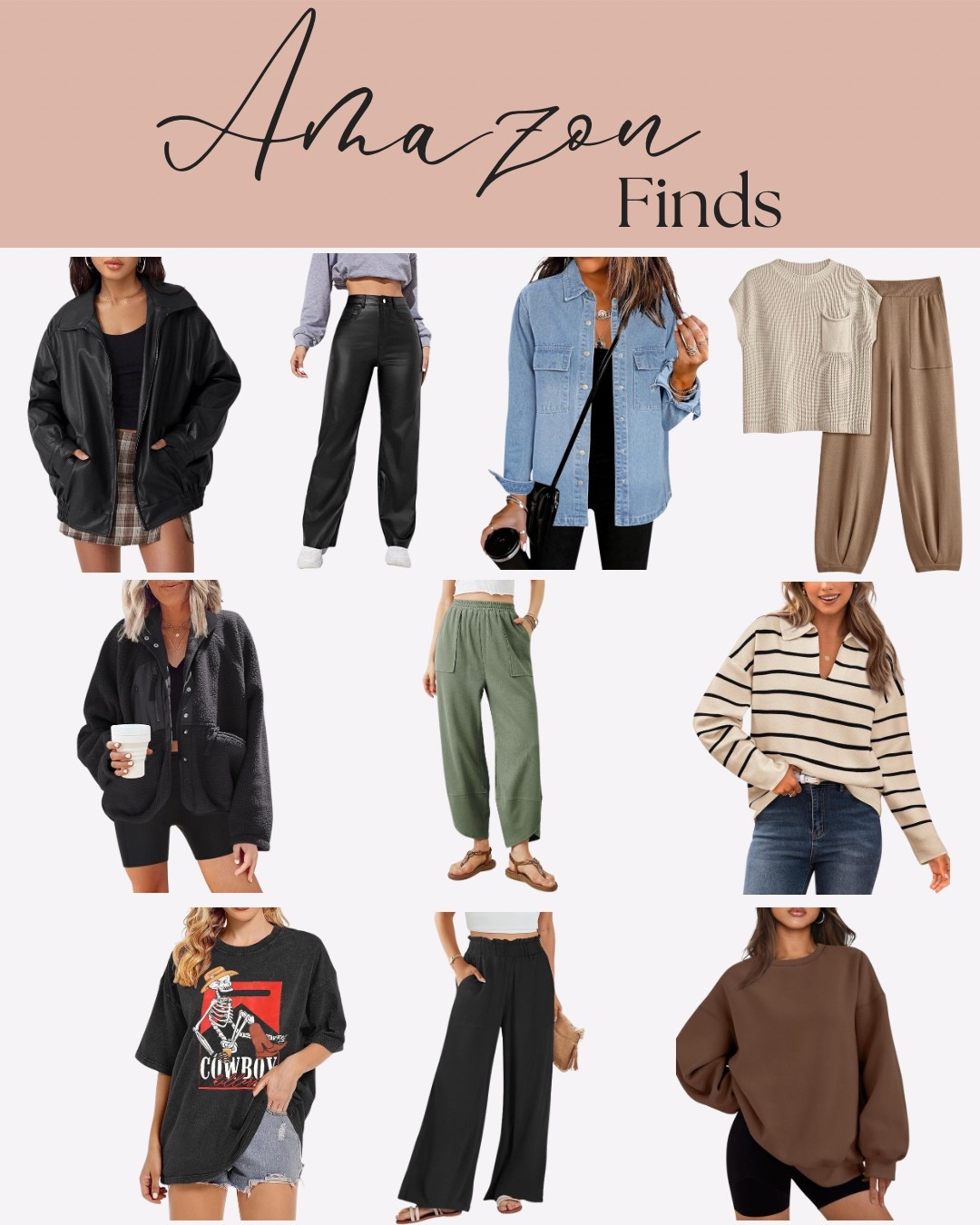 I’m obsessed with these pieces from Amazon! They are easy to mix and match and perfect staples for your wardrobe!

#LTKStyleTip #LTKSaleAlert #LTKFindsUnder50