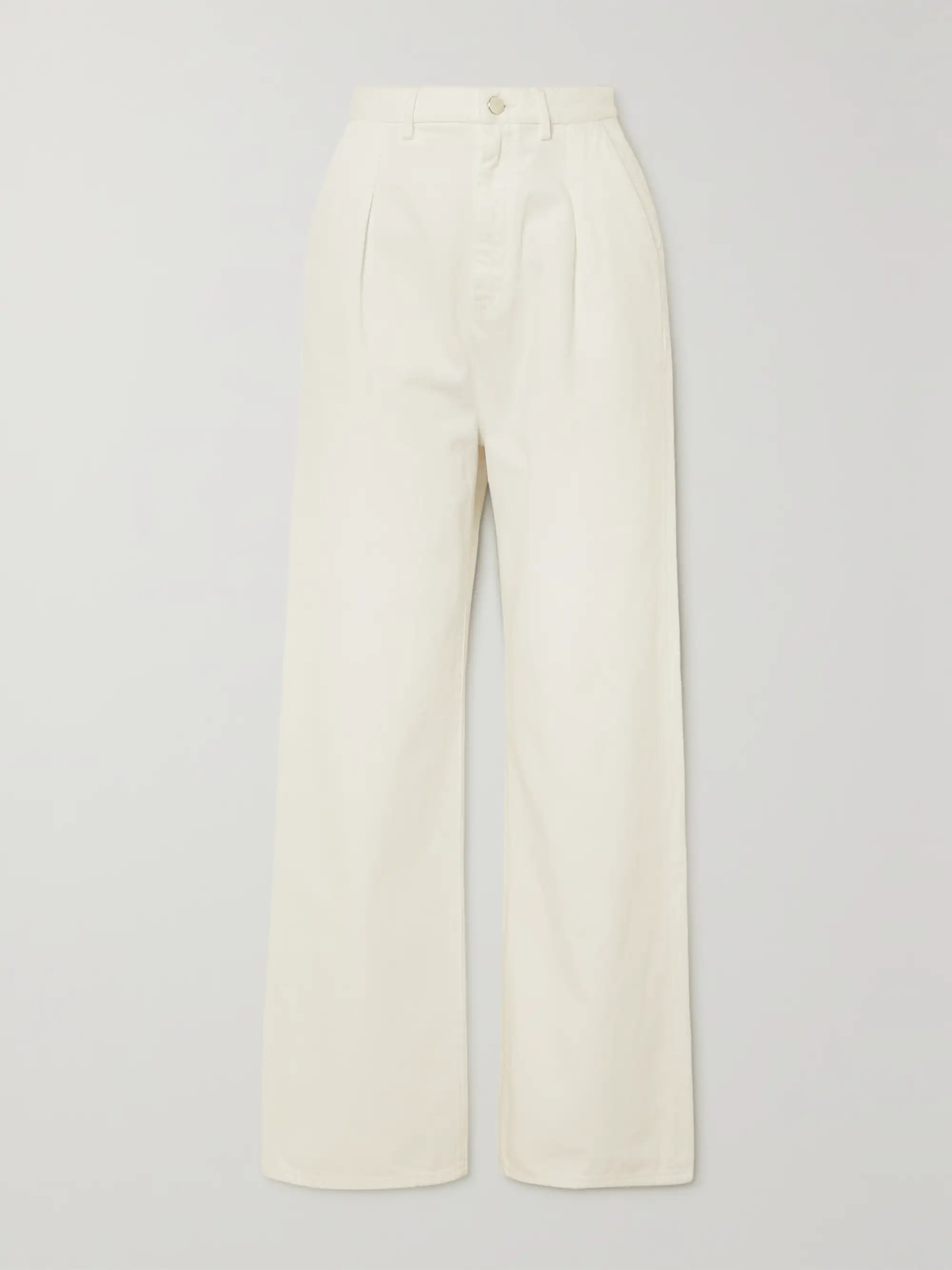 + NET SUSTAIN Attu high-rise wide-leg organic jeans | NET-A-PORTER (US)