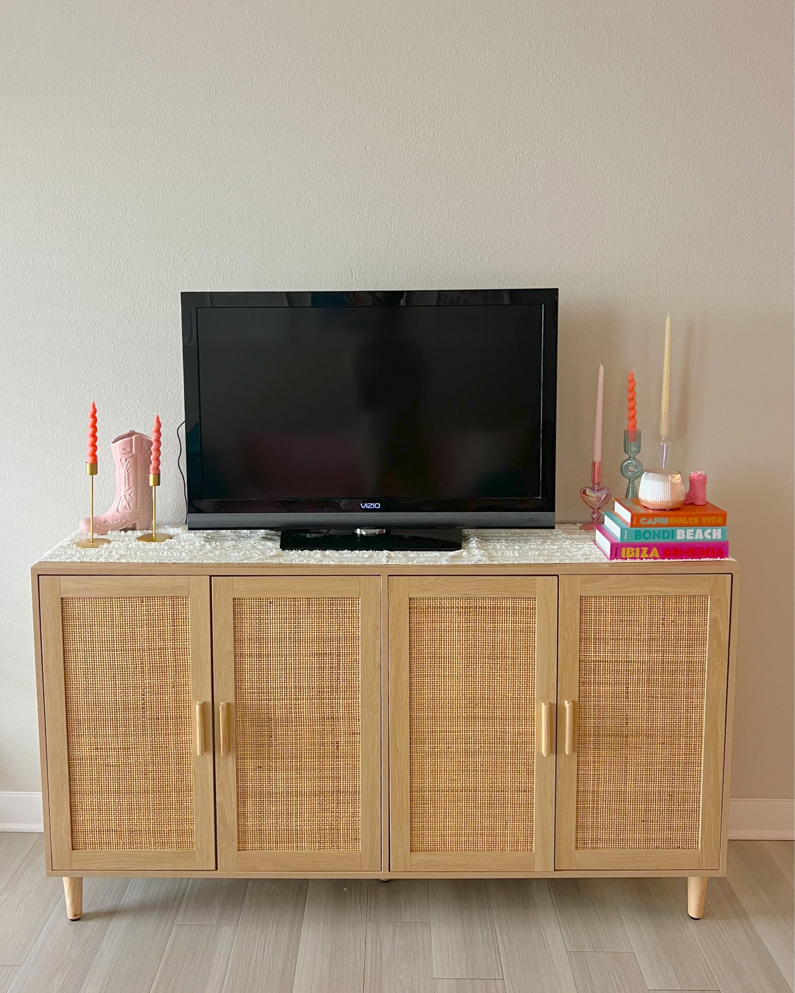 My cutie tv stand from Wayfair 🏡💗

#LTKHome