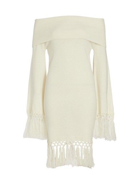 Natalia Fringe Sweater Dress | Saks Fifth Avenue