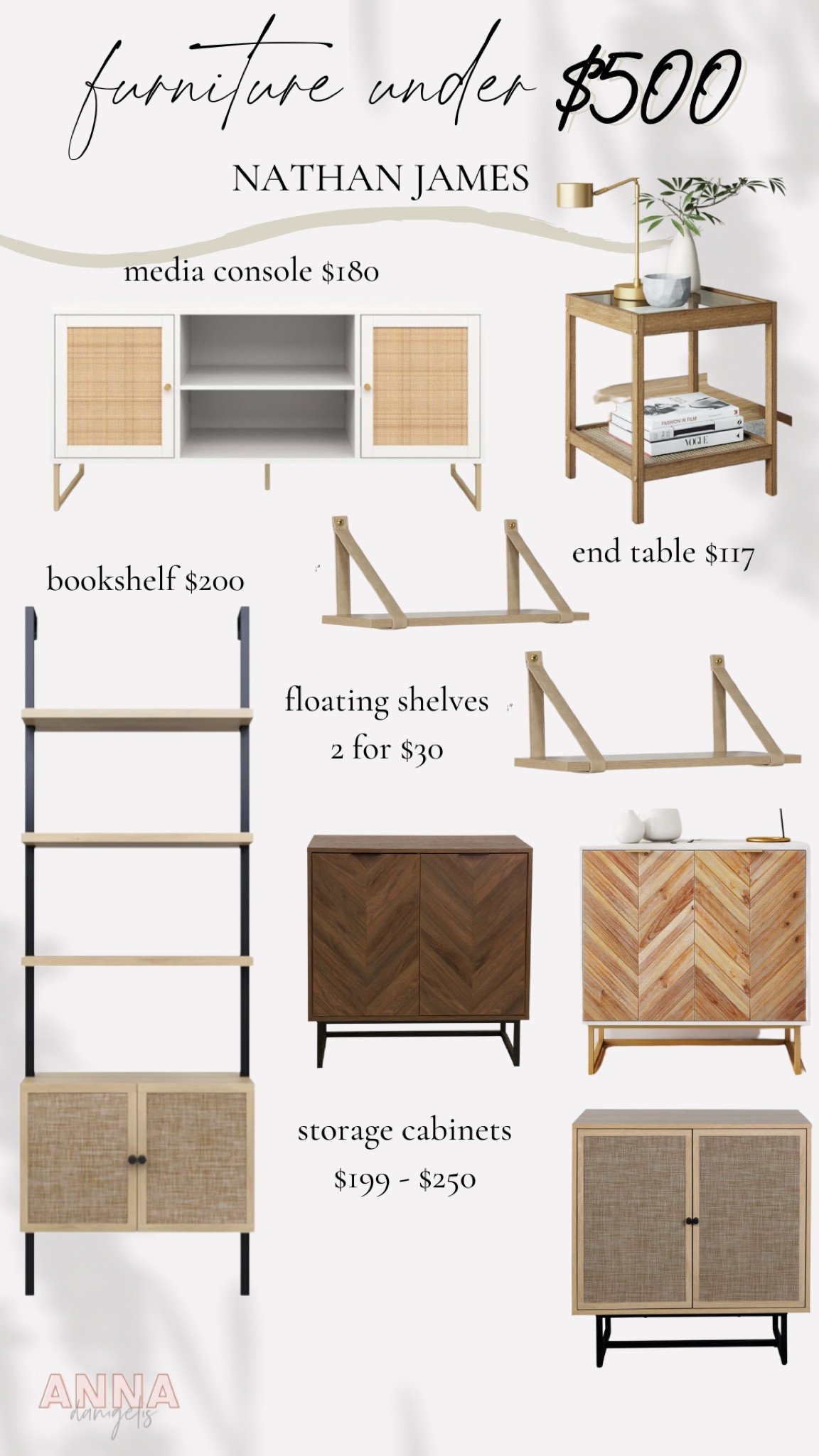 Nathan James affordable furniture rattan storage cabinet sideboard herringbone storage cabinet sideboard under $500 affordable light wood bookshelf bookshelves floating shelves rattan media console end table glass wood furniture Walmart amazon 

#LTKunder100 #LTKsalealert #LTKhome