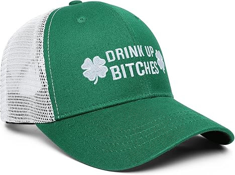 St Patricks Day Hat for Men Women Gifts Saint Pattys Costume Clover Baseball Cap Green | Amazon (US)