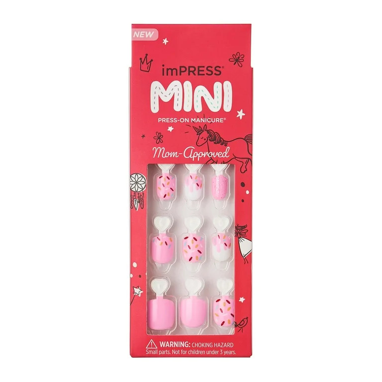 KISS imPRESS MINI Press-on Manicure, Super Duper, Short | Walmart (US)