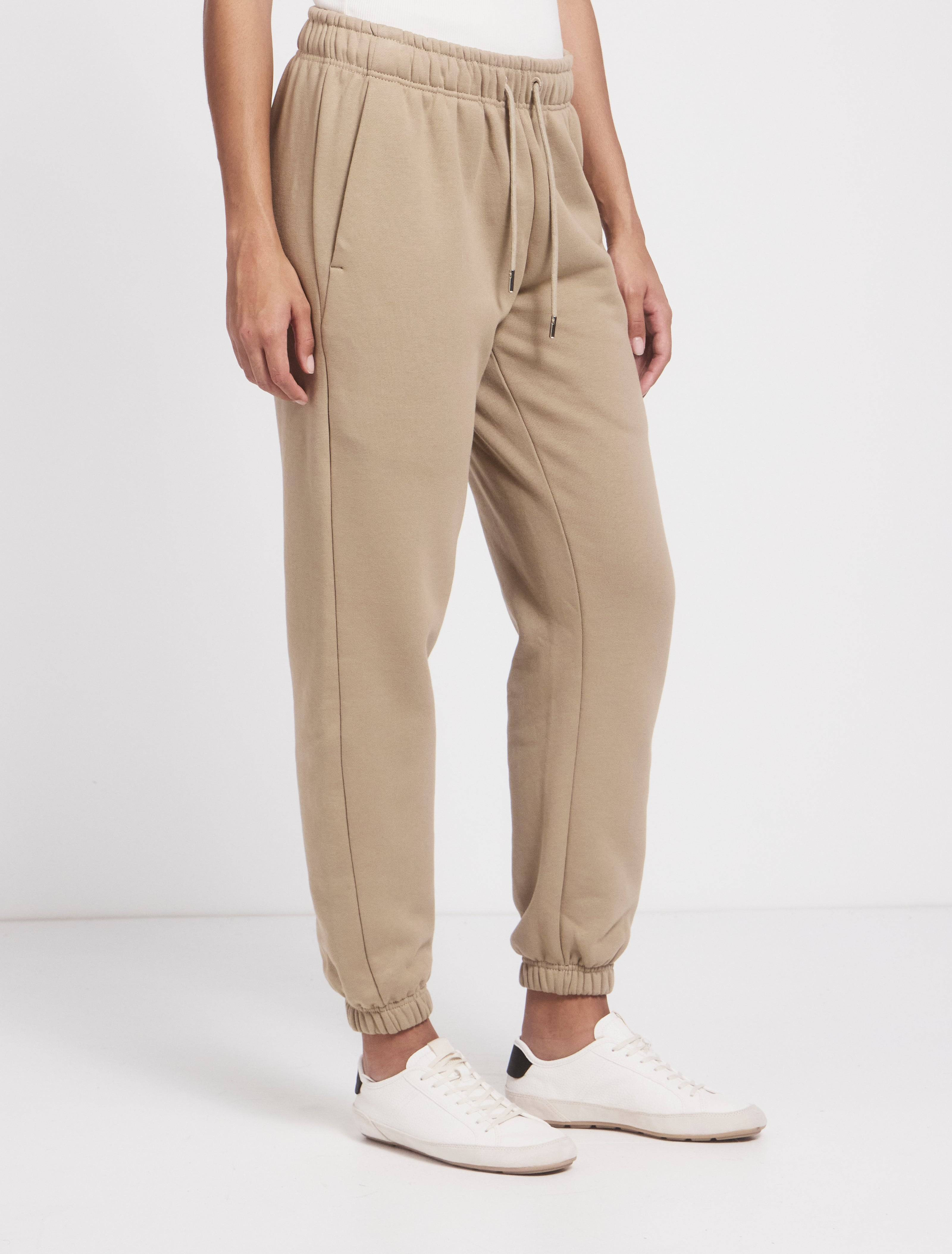 Signature Sweatpant in Taupe | NinetyPercent