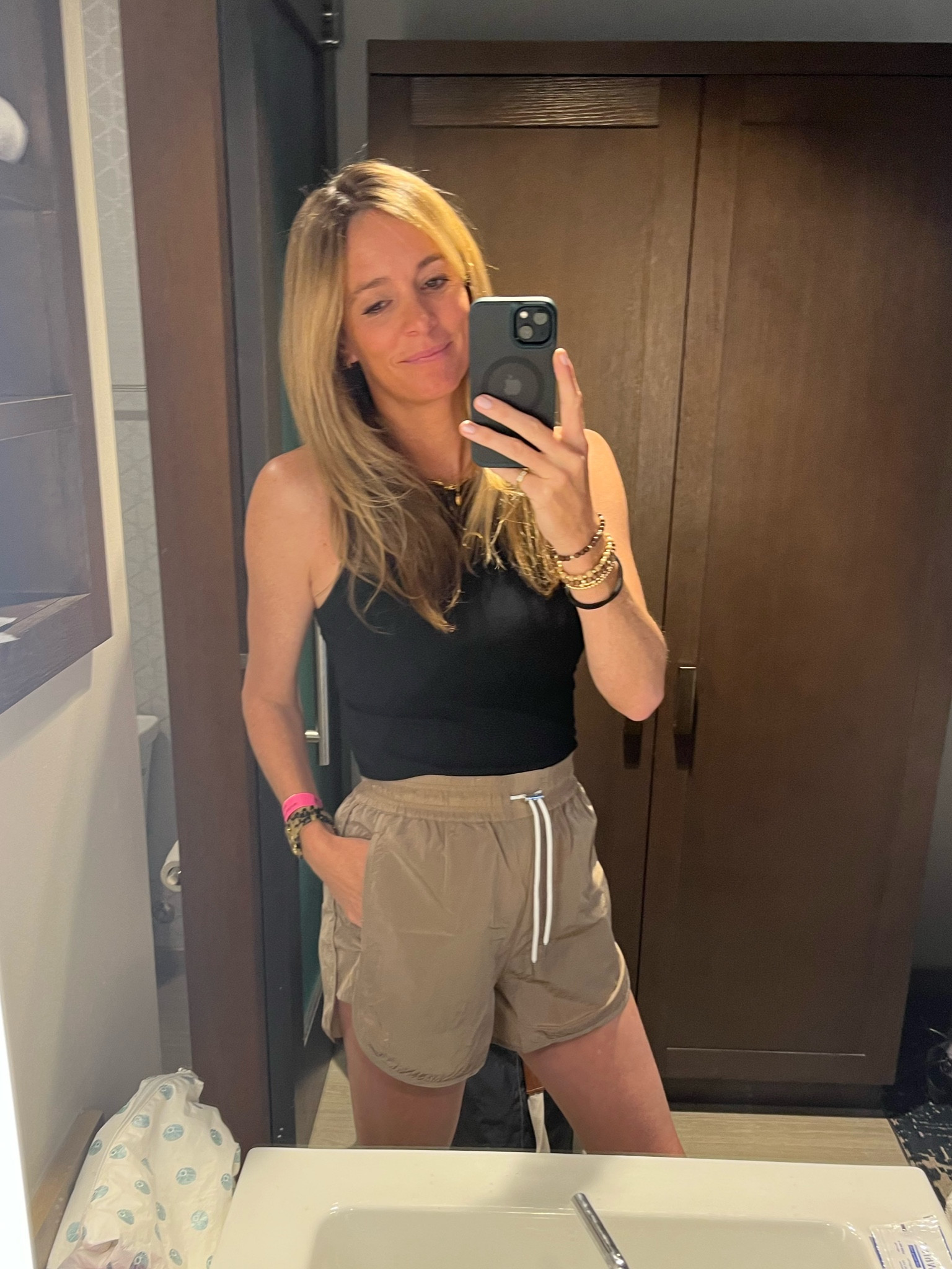 80s GYm teacher shorts that I love!!!   The cut makes the extra length 👌🏼 and high waisted.   Wearing small 

#LTKtravel #LTKstyletip