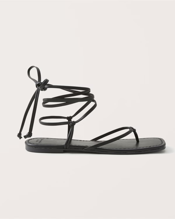 Resort Strappy Sandals | Abercrombie & Fitch (US)