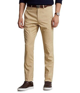 Tailored Fit Performance Stretch Twill Pants | Dillard's