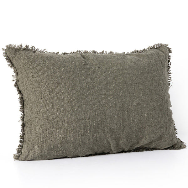 Four Hands Tharp Indoor/Outdoor Throw Pillow Cover | Paynes Gray