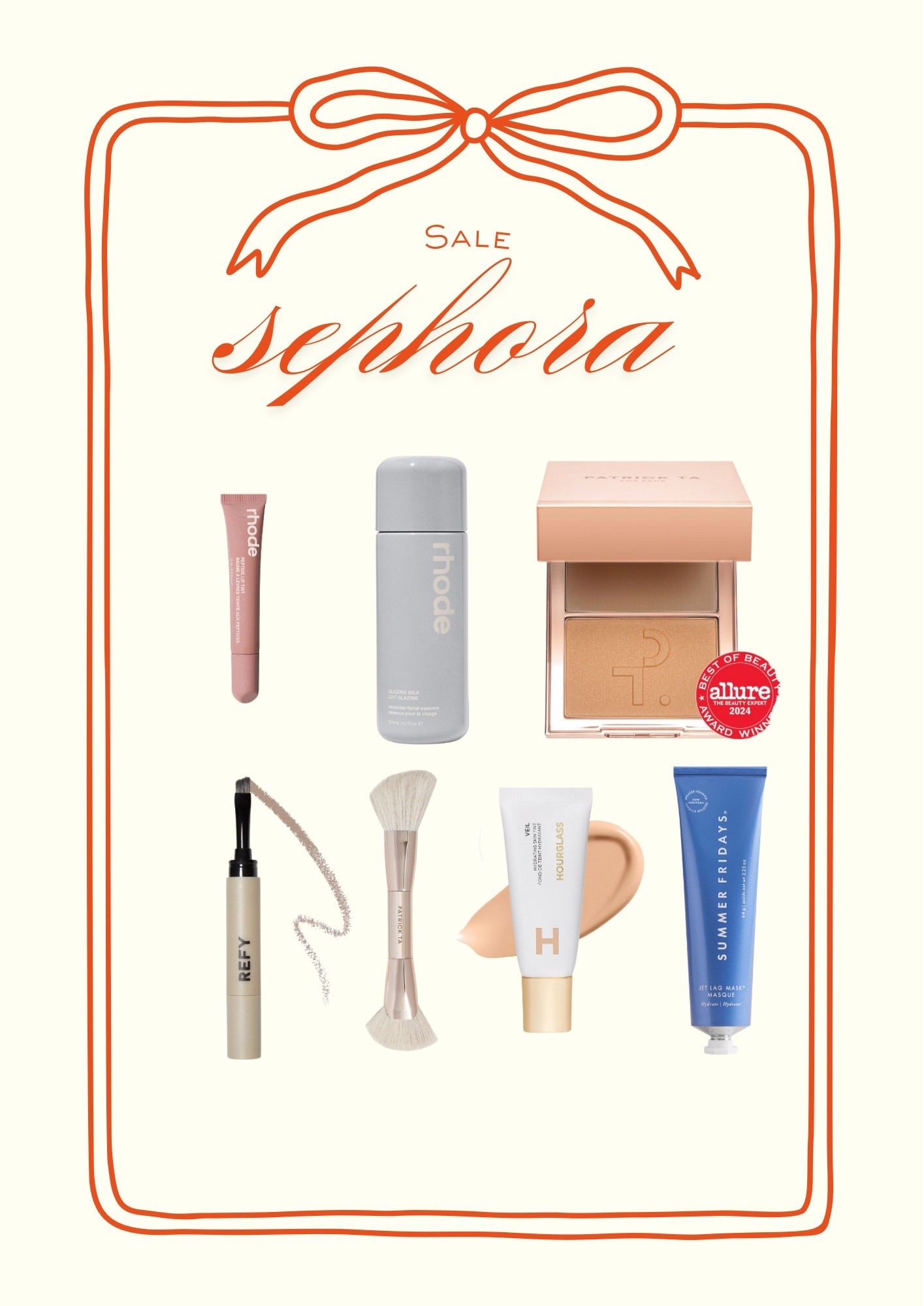 ✨ SEPHORA SALE PICKS ✨
It’s that time again! 🛍️ The Sephora sale is live and these are my ride-or-die skin + makeup must-haves I’m restocking and recommending every time. From glowy skin to long-wear glam — trust me, these are worth it 💋

🧴 Skincare Staples: Dr. Dennis Gross Peel Pads, Summer Fridays Jet Lag Mask
💄 Makeup Faves: REFY Brow
💌 Tap to shop my full list directly on LTK before your shade sells out!

⸻

#SephoraSale #SephoraSavingsEvent #LTKMakeup #LTKBeauty #BeautyRoutine #MakeupMustHaves #SkincareObsessed #GlowySkin #BeautyFaves #SaleFinds #SephoraFavorites #LTKHolidaySale #CleanGirlAesthetic #BeautyHaul #ViralMakeup

#LTKGiftGuide #LTKFindsUnder100 #LTKBeauty