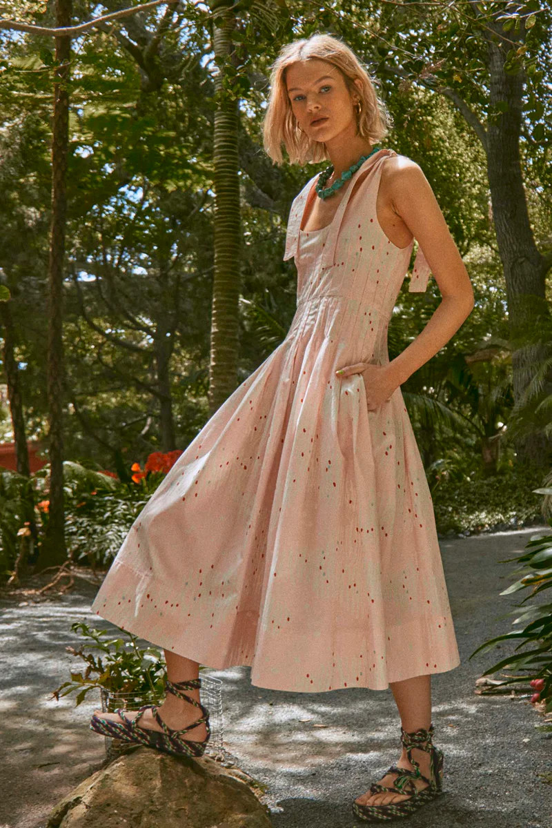 Braden Dress | Tie Strap Dress | Hunter Bell | Hunter Bell