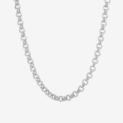 Sanctuary Project Round Chain Link Necklace Silver | Target