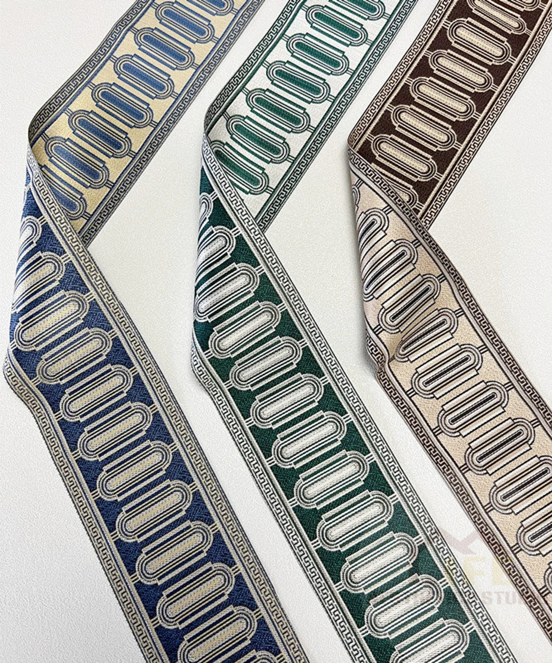 3.5“ 9cm Vintage Upholstery Trims, Renaissance Trim Fabric Trim by the Yard,drapery Trim Curtai... | Etsy (US)