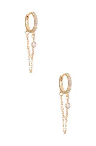 Reese Huggy Hoop Earring
                    
                    Natalie B Jewelry | Revolve Clothing (Global)