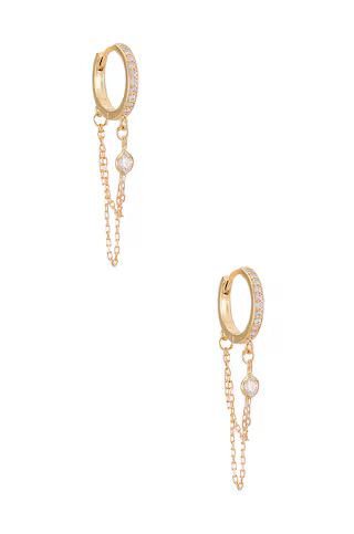 Reese Huggy Hoop Earring
                    
                    Natalie B Jewelry | Revolve Clothing (Global)