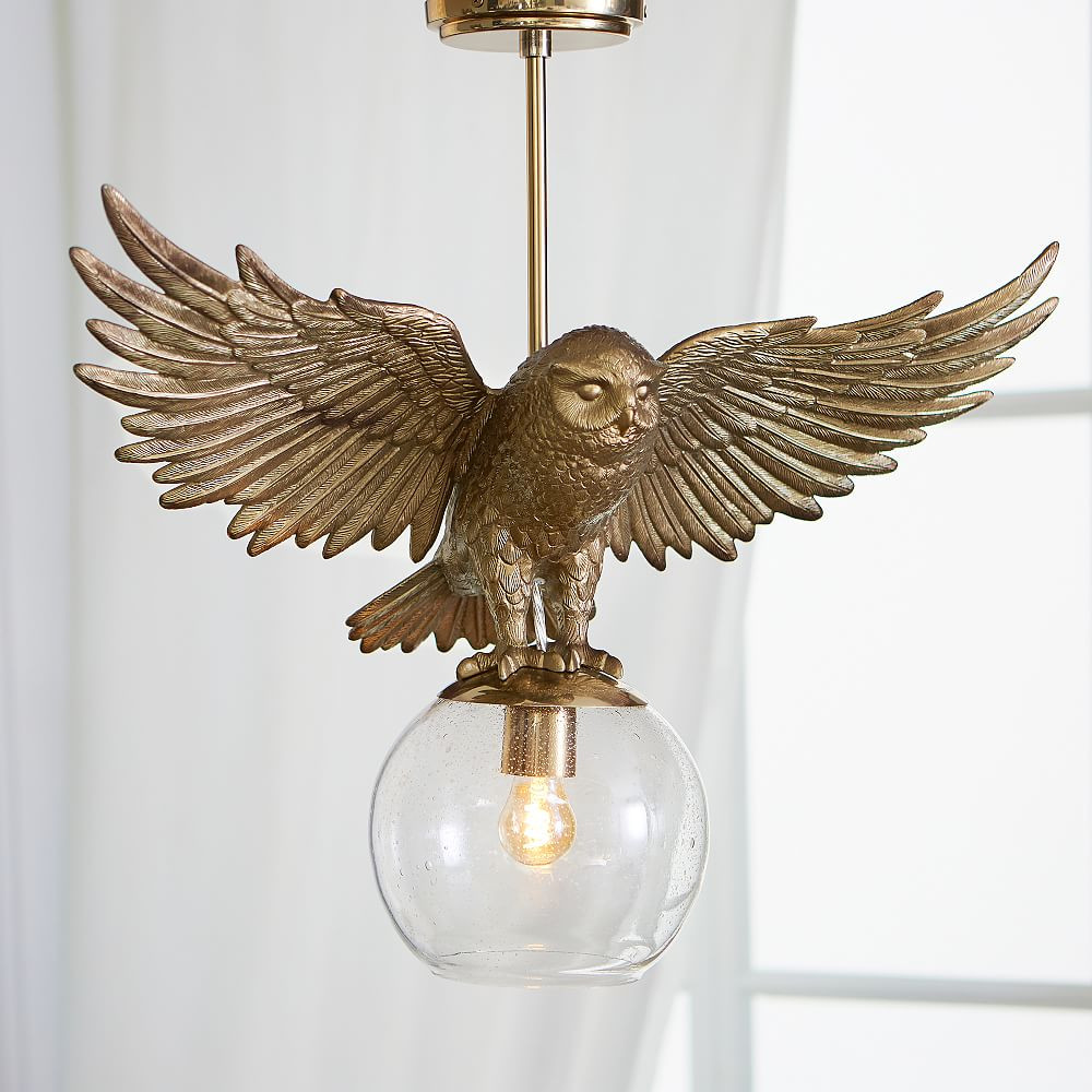 Harry Potter™ Hedwig™ Pendant (24") | Pottery Barn Teen