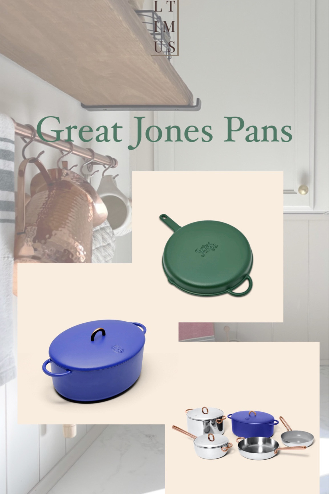 Great Jones non toxic cookware 