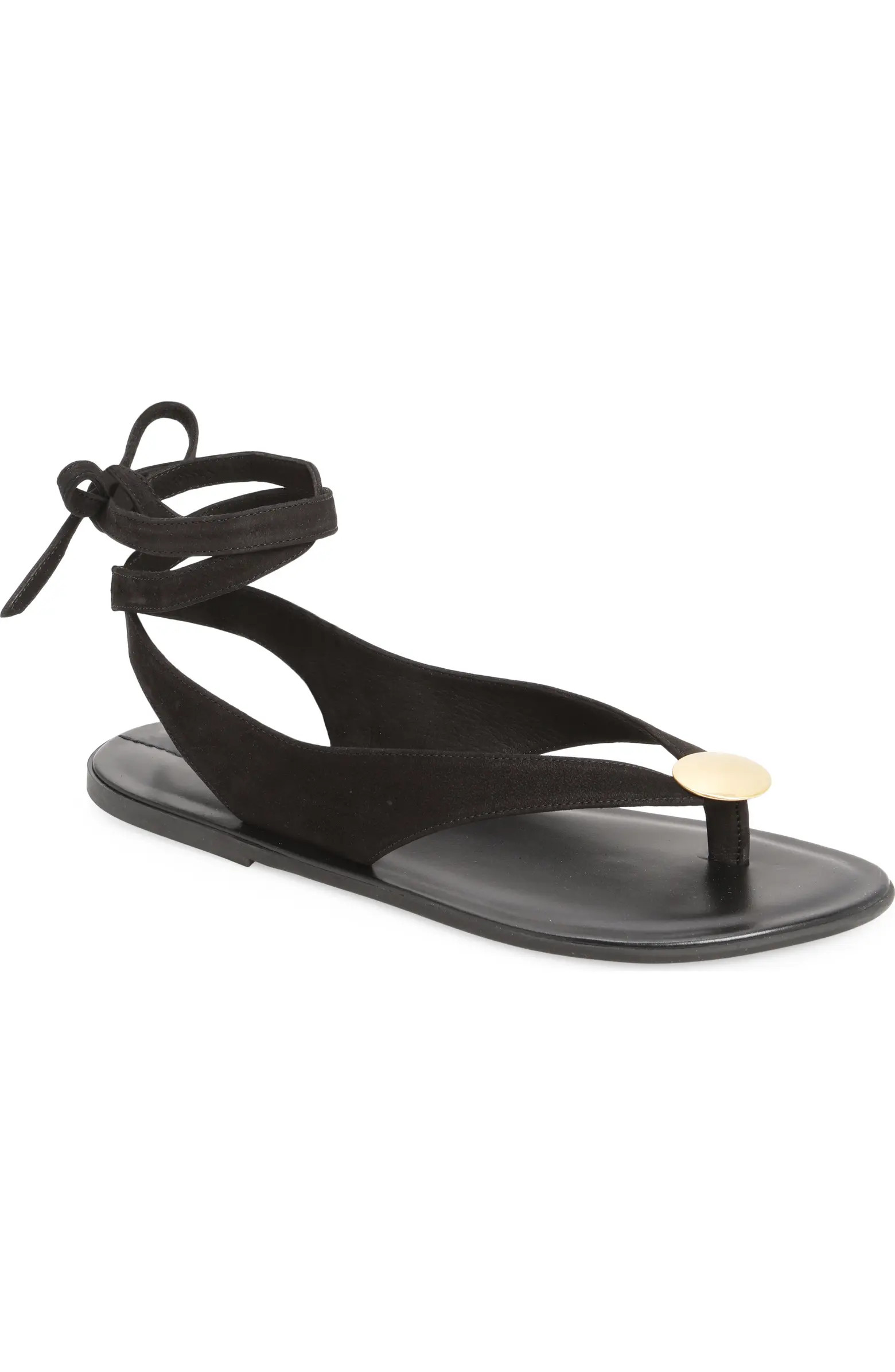 The Row Charm Ankle Tie Sandal (Women) | Nordstrom | Nordstrom